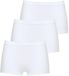 Mey 3-pack Emotion dames boxershorts - Viscose - Wit - Maat 48