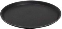APS Dienblad - Fastfood Dienblad - Zwart - Vaatwasserbestendig - Breukvast - Stapelbaar - H 2 cm - Ø 27,5