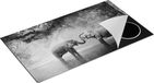 Chefcare Inductie Beschermer Twee Olifanten in het Water - Zwart Wit - 95x55 cm
