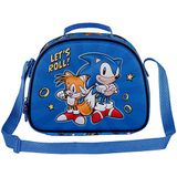 Karactermania 3D Let's Roll Sonic Lunchzak Blauw