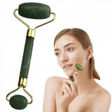 PINGYANG RONGRONG HANDICRAFT VERK GROUP SIKORSKI SP.K. Gezichtsmassageroller - Jade roller - Groen