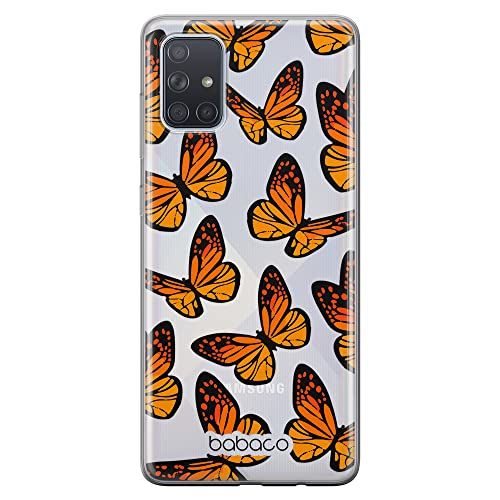 BABACO ERT GROUP mobiele telefoonhoesje voor Samsung A71 - Babaco Butterflies 002