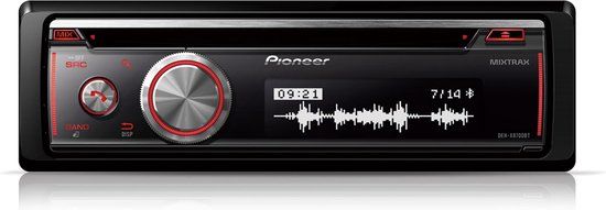 Pioneer DEH-X8700BT Autoradio - Enkel DIN - USB - CD - Bluetooth