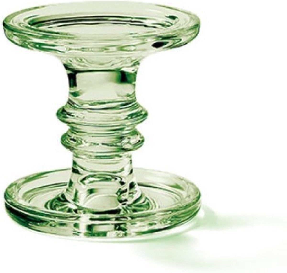 Ambiente Kaarshouder Glas Groot Green Ø11xh11cm