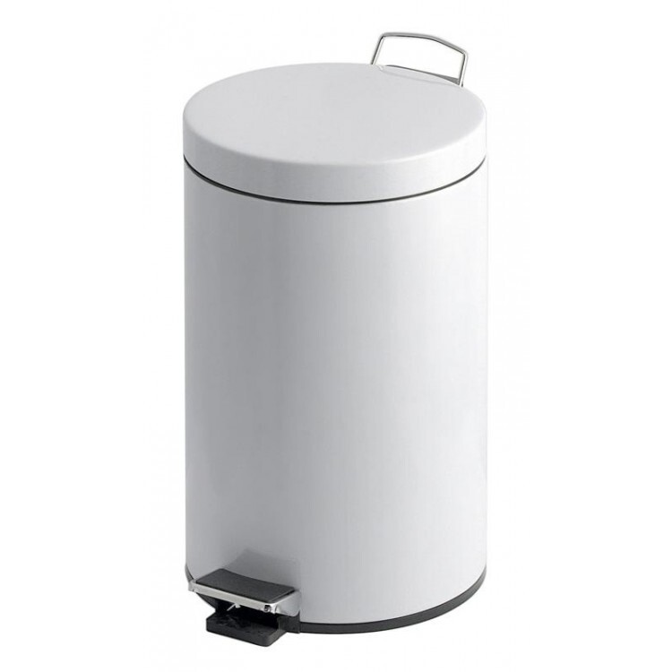 V-part Pedaalemmer 12 liter wit