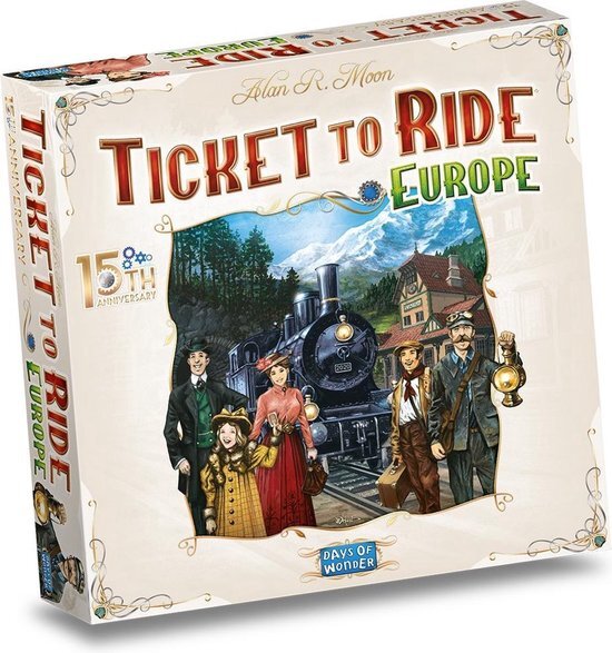 Asmodee Ticket to Ride - Europe 15th Anniversary Edition Nederlands