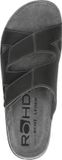 Rohde Heren slippers Open Teen - donkergrijs - Maat 42