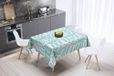 Bonamaison Tafelkleed, Anti-Mold, Sneldrogend, Waterdicht, 100% Polyester Tafellaken, Willekeurig patroon, 140 x 140 Cm