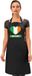 Bellatio Decorations Keukenschort - Barbecueschort - I Love Ierland vlag - zwart - heren en dames