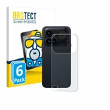 BROTECT - Screenprotector voor Nothing Phone (4a) Pro (Achterkant) - Folie Beschermfolie matte 6 Stuks