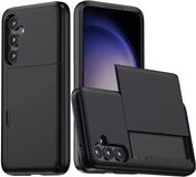 Selected by GSMpunt.nl Samsung Galaxy A55 Hoesje met Kaarthouder Slider Zwart