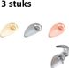 Sans marque rallonge de robinet 3 pièces - Aide au lavage des mains pour enfants - Protection anti-éclaboussures pour évier - Diverses couleurs
