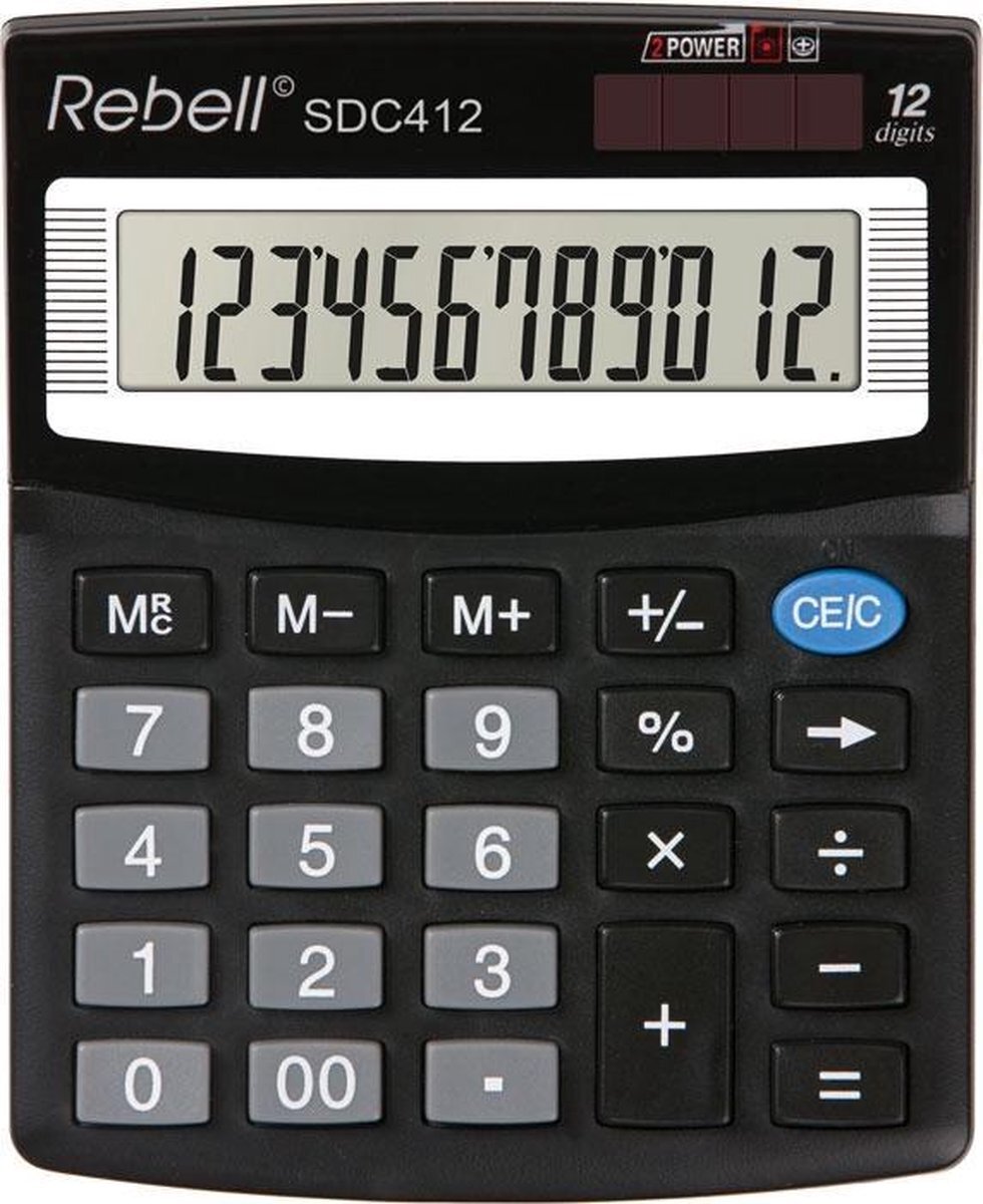 Rebell Calculator SDC412 BX