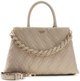 GUESS Maxine Girlfriend Satchel Schoudertas Light Taupe