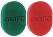 Merkloos Dartvingerwas - Set van 2 - 35 x 45 mm - Rood en groen