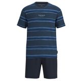 Tom Tailor Pyjama Heren Blauw Gestreept Maat 52