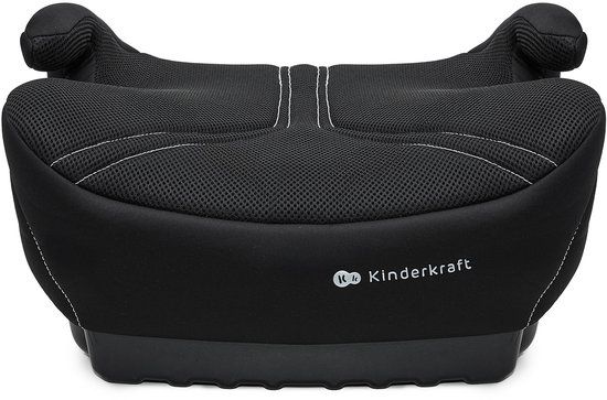 Kinderkraft I-BOOST 2 PRO i-Size - Zitverhoger - ISOFIX - Autostoel Booster - 125-150 cm 22-36 kg – 6-12 Jaar – R129 Goedgekeurd – Zwart
