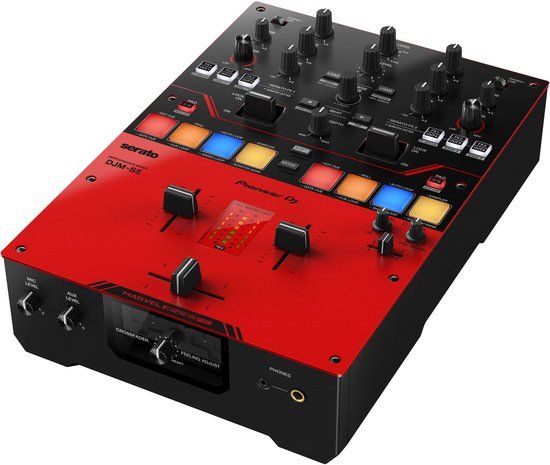 Pioneer DJM-S5 - 2-kanaals scratch-style DJ-mixer voor Serato DJ Pro
