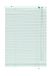 GARDINIA Aluminium jaloezie, privacybescherming en zonwering, wand- en plafondmontage, inclusief alle montage-onderdelen, aluminium jaloezieën, zilver/wit, 100 x 140 cm (BxH)