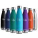 Thermosfles, 750 ml, roestvrij stalen drinkfles, BPA-vrij, herbruikbaar, lekvrij, voor kinderen, volwassenen, school, reizen, sport, outdoor, outdoor-activiteiten