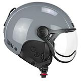 CGM EBI Uniseks skihelm voor volwassenen, grijs, XL (60 cm)