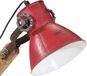 vidaXL Bureaulamp 25 W E27 23x18x96 cm verweerd rood