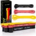 Actiget Set de bandes de résistance | Set de tubes de résistance | Set de 3 | 1 à 5 kg | 5 à 15 kg | 10 à 25 kg