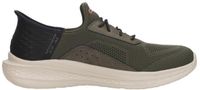 Skechers Slip-ins Slade - Cohen - Heren Instappers - Olijfgroen