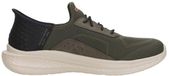 Skechers Slip-ins Slade - Cohen - Heren Instappers - Olijfgroen