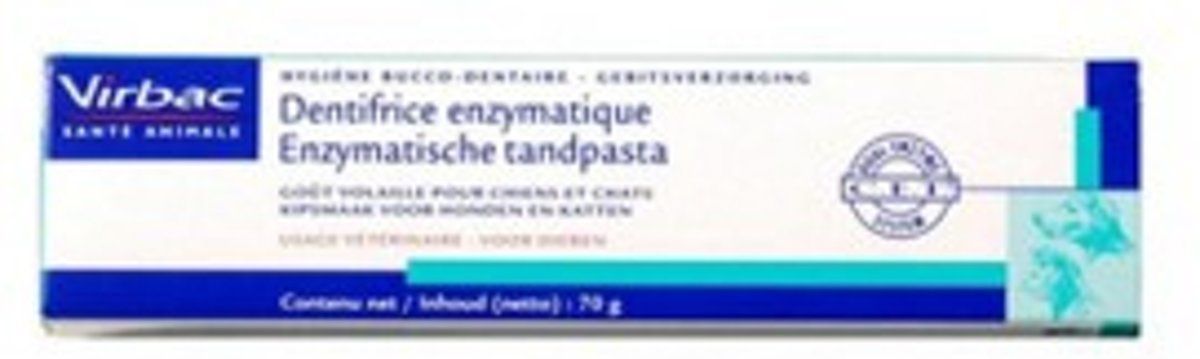 VIRBAC C.E.T. Tandpasta voor hond en kat - 70 gram