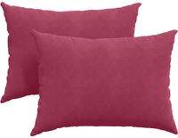 vidaXL Zitkussens - 2 stuks - Wijnrood - 70 x 50 cm - Corduroy stof