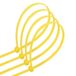 Glowster Kabelbinders nylon geel, 30 stuks, breedte 4,8 x lengte 350 mm