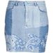 Desigual Jupe courte BLEU