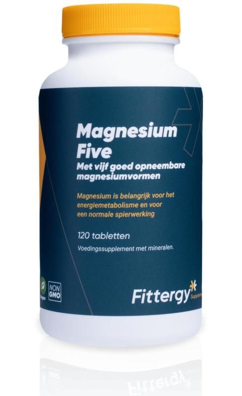 fittergy supplements Fittergy Magnesium Five - 120 Tablets
