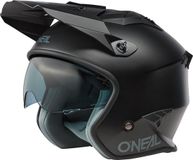O'NEAL Volt Solid Black Trial Helmet - Maat S
