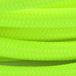 Zijden stoffen snoer – 3 m – fluorgeel