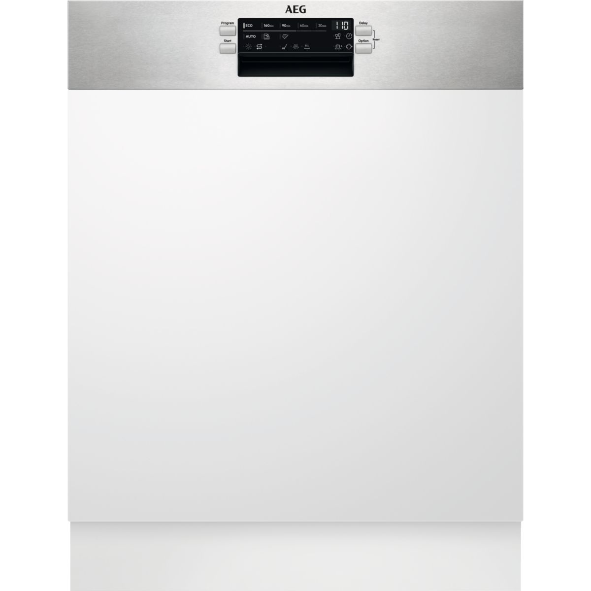 AEG FES5396XZM Semi-ingebouwd Vaatwasser - 14 Couverts - D
