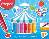 Maped Color'Peps WAX EARLY AGE - Waskrijt - 12 stuks - Multi