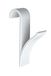 Wenko Set met 2 haken voor radiatoren, handdoekdroger, kunststof, wit, 23,5 x 7 x 9,5 cm