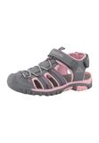 KAPPA Sandalen 'Mitra' stone grey / rosa / magenta