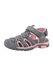 KAPPA Sandalen 'Mitra' stone grey / rosa / magenta