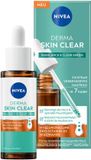 NIVEA Derma Skin Clear Rebalance & Clear Serum, gezichtsverzorging voor een zichtbaar verbeterd huidbeeld, hydraterend hyaluronserum met niacinamide (30 ml)