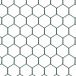 Grillage maille hexagonale 25 mm plastifié vert hauteur 1,5 m