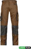 DASSY Nova Werkbroek met Kniezakken Bruin/Grijs 48