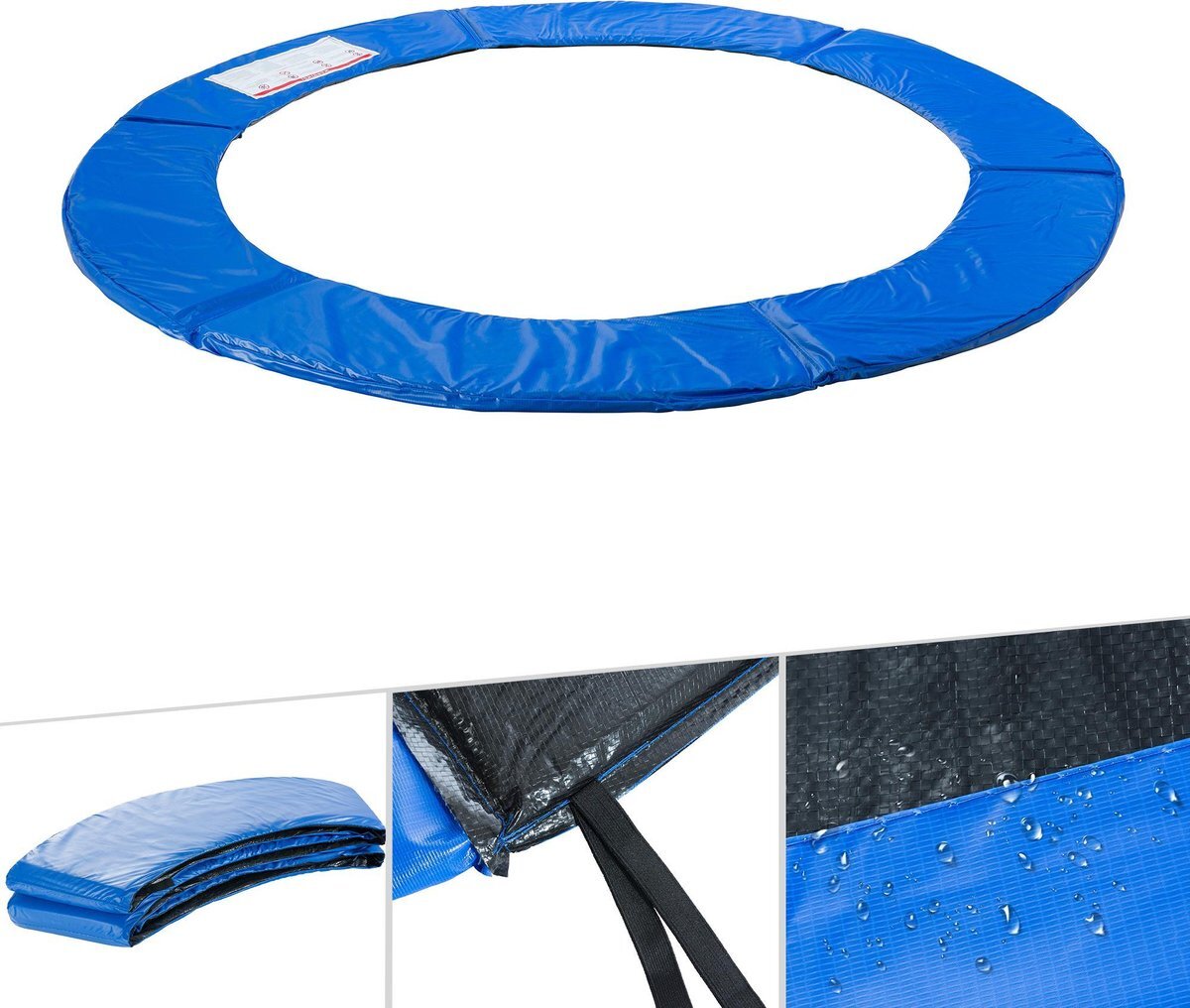 Arebos Beschermingspads Trampoline 183cm blauw