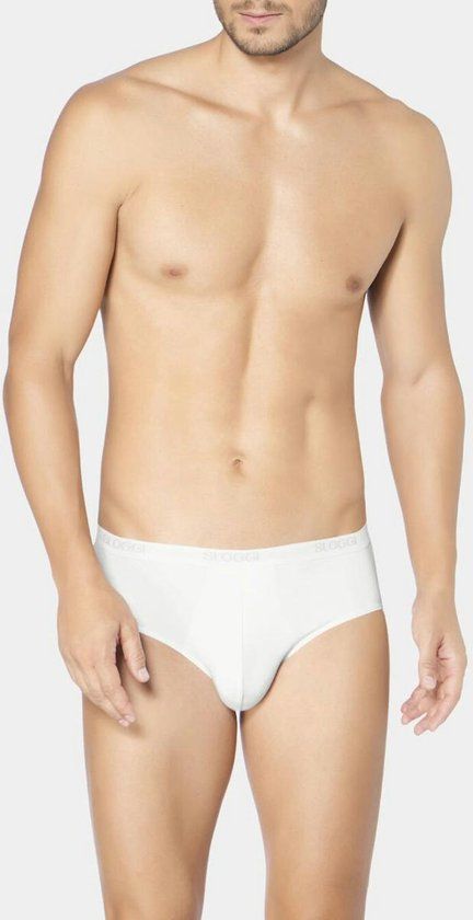 sloggi men Basic Midi slip - Wit - XXL