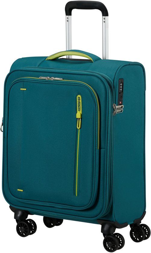 American Tourister Koffer - Cloudrider handbagage 55 cm uitbreidbaar - TSA slot - Misty teal