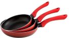 Quid Pannenset Quid Tokio Zwart Aluminium 20/24/28 cm (3 stuks)