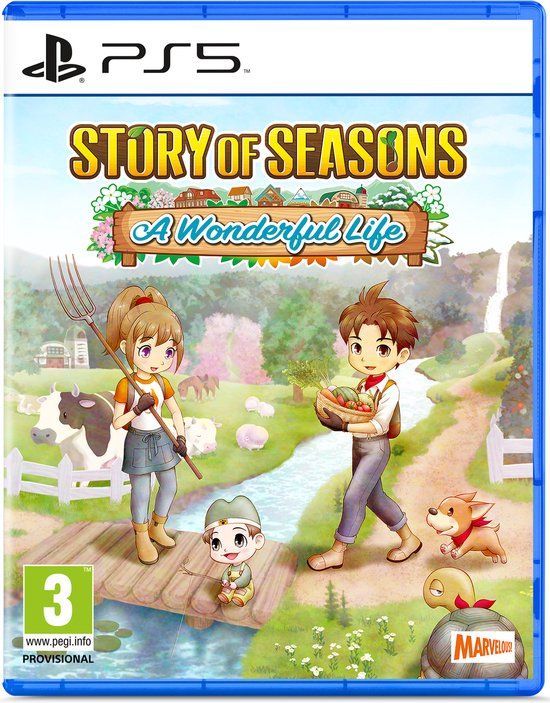 Story of Seasons: A Wonderful Life - PS5 - Standard Edition