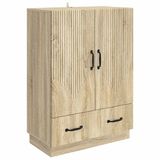 vidaXL Dressoir Sonoma Eiken 66 x 34,5 x 92 cm